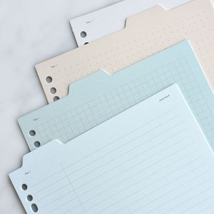 폴더인덱스패드A5 (6공/20공 리필지)