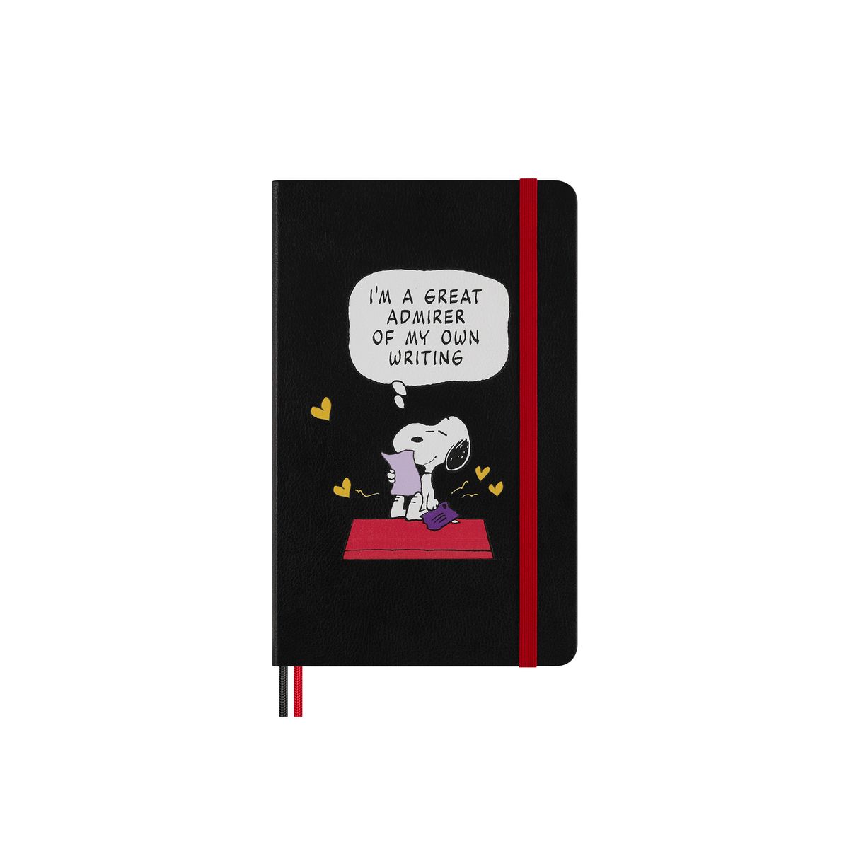 몰스킨(MOLESKINE) [25피넛]룰드/블랙 L