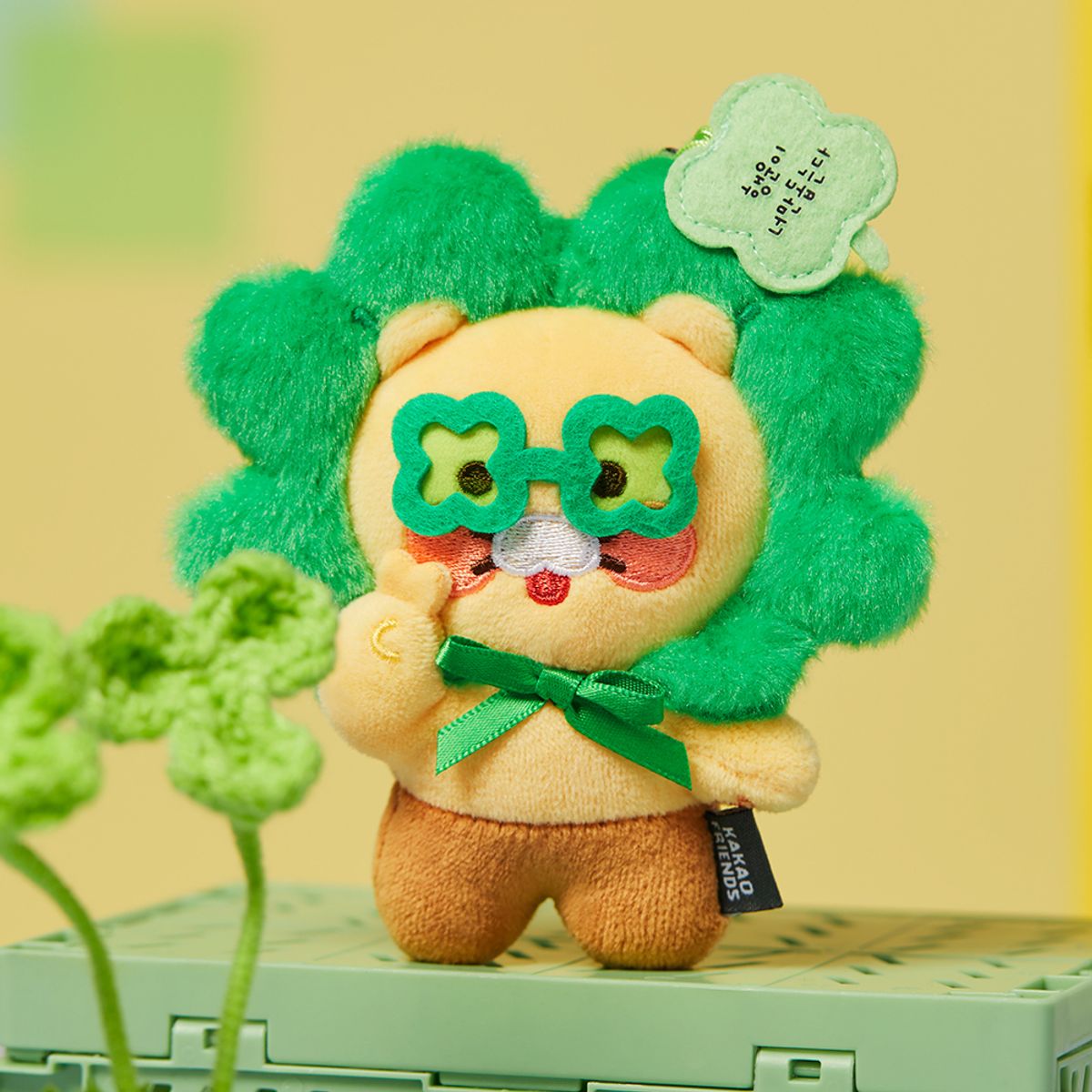 카카오프렌즈(KAKAO FRIENDS) 행운 메시지 키링인형_춘식이