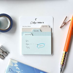 콜라주폴더잇-톨 (3단 점착 메모지) x2개