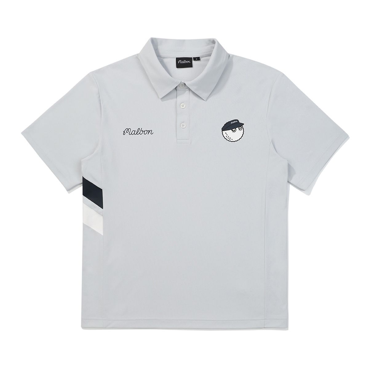 말본 골프(MALBON GOLF) XERO 버킷 플래그 폴로 티셔츠 GRAY (MAN)