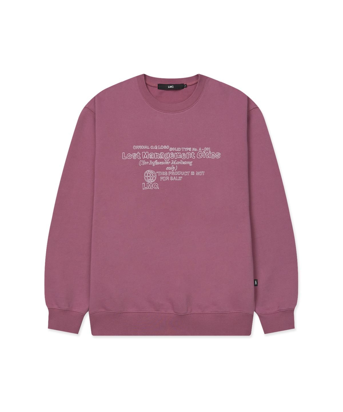 엘엠씨(LMC) FN OG DOODLE SWEATSHIRT indi pink