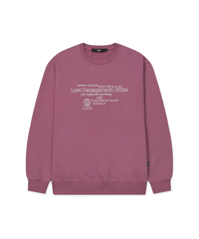 FN OG DOODLE SWEATSHIRT indi pink