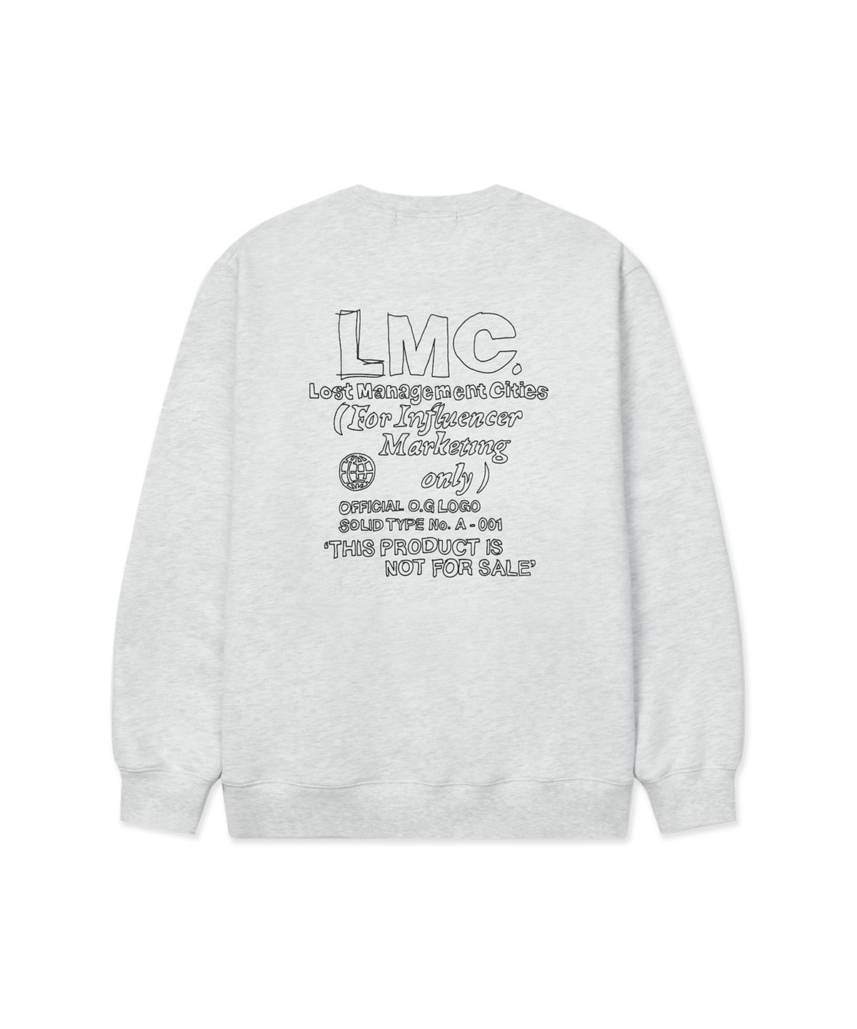 엘엠씨(LMC) FN DOODLE SWEATSHIRT light heather gray