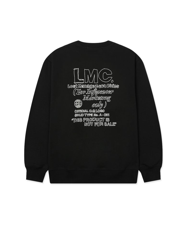 FN DOODLE SWEATSHIRT black