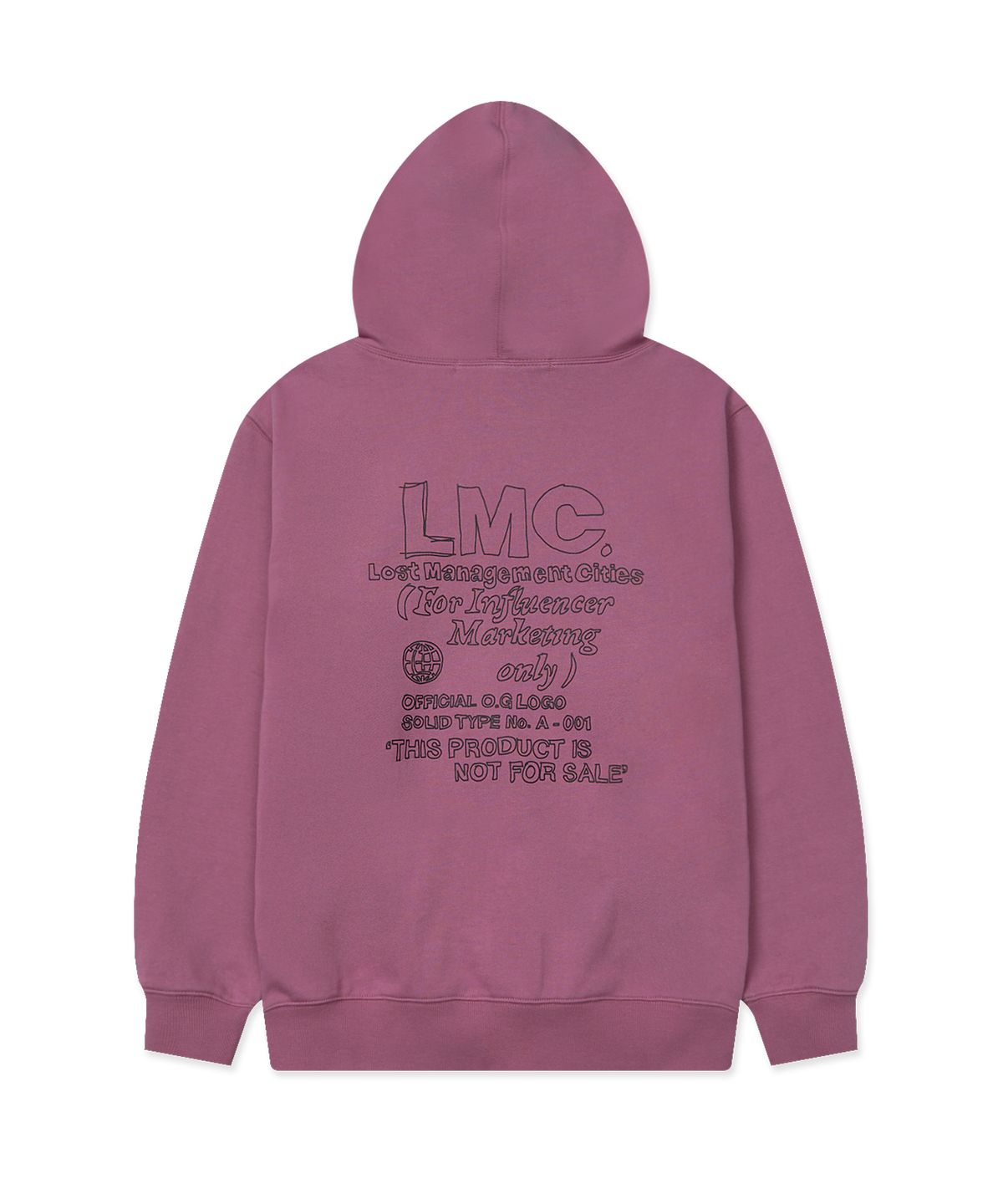엘엠씨(LMC) FN DOODLE HOODIE indi pink