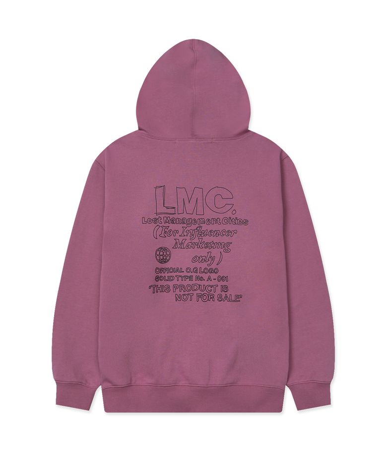 FN DOODLE HOODIE indi pink