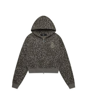 WM SIGNATURE COMBO ZIP-UP HOODIE leopard