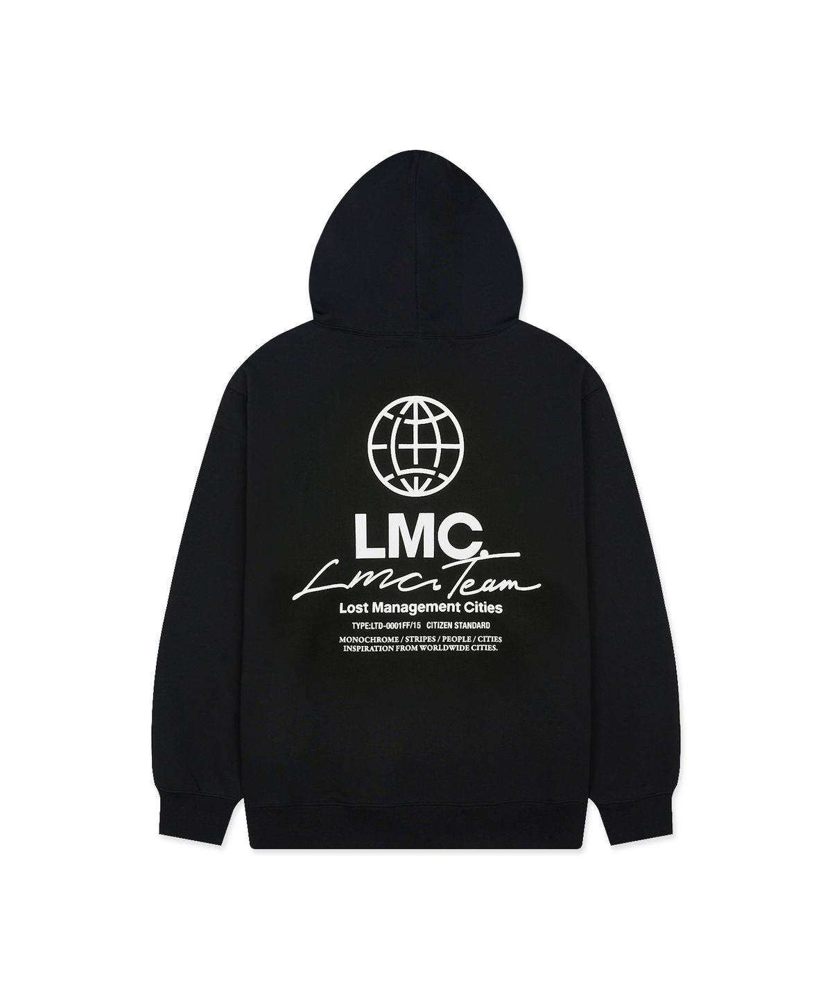 엘엠씨(LMC) SIGNATURE COMBO HOODIE black