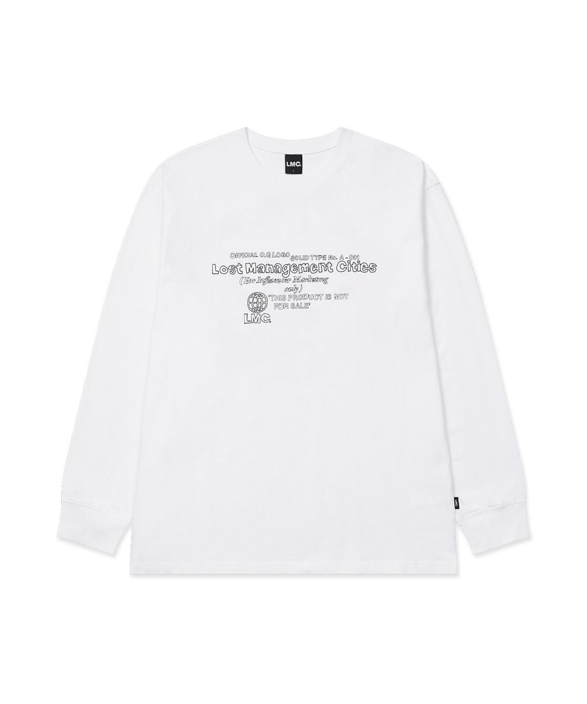 엘엠씨(LMC) DOODLE LOGO LONG SLV TEE white