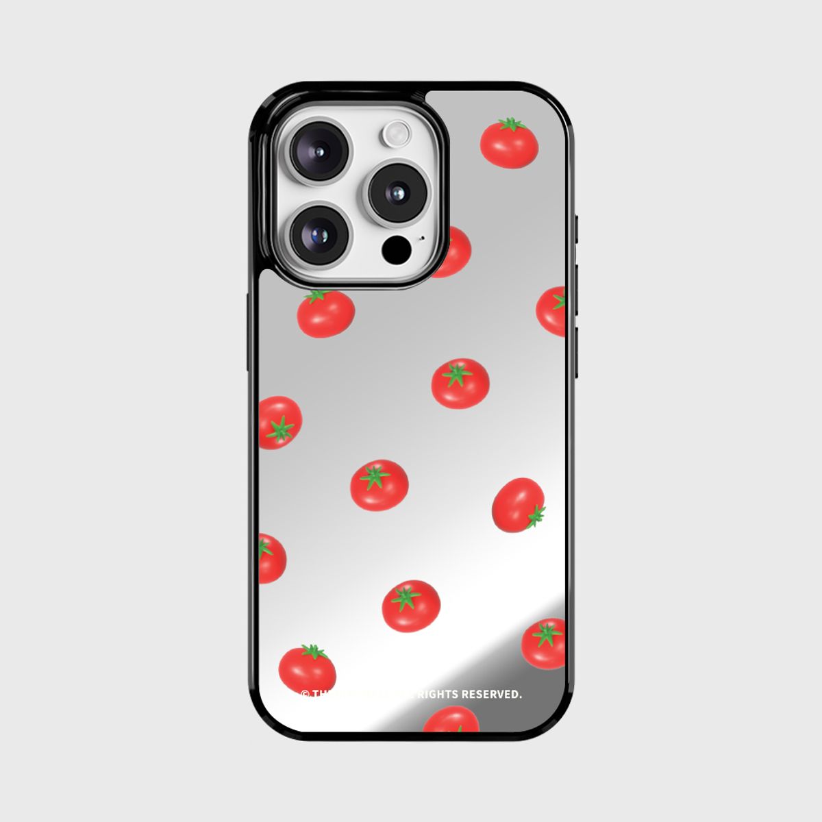 더나인몰(THE NINEMALL) mini tomato pattern [미러 범퍼케이스]