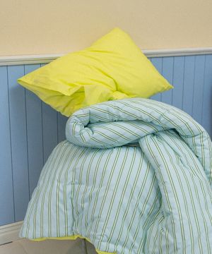 프렌치 스트라이프 고밀도 순면 사계절 이불베개세트 SS/Q 8컬러