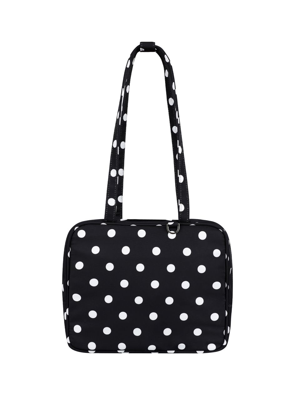 韓国 MUSINSA typeservice Dotted Bag MUSINSA | TYPESERVICE Ruffled Dotted Bag [Black]