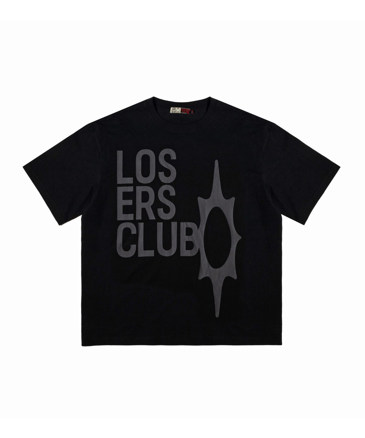 루저스클럽(LOSERS CLUB) 로고 반팔티셔츠 블랙