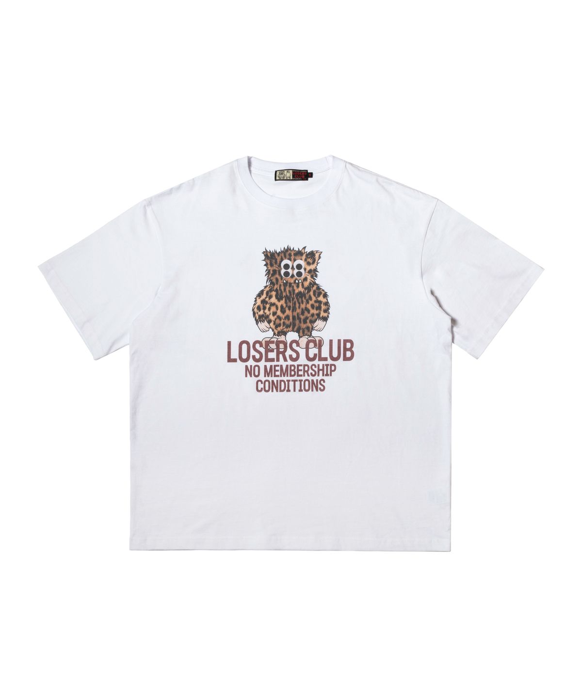 루저스클럽(LOSERS CLUB) 예티 그래픽 반팔티셔츠 화이트