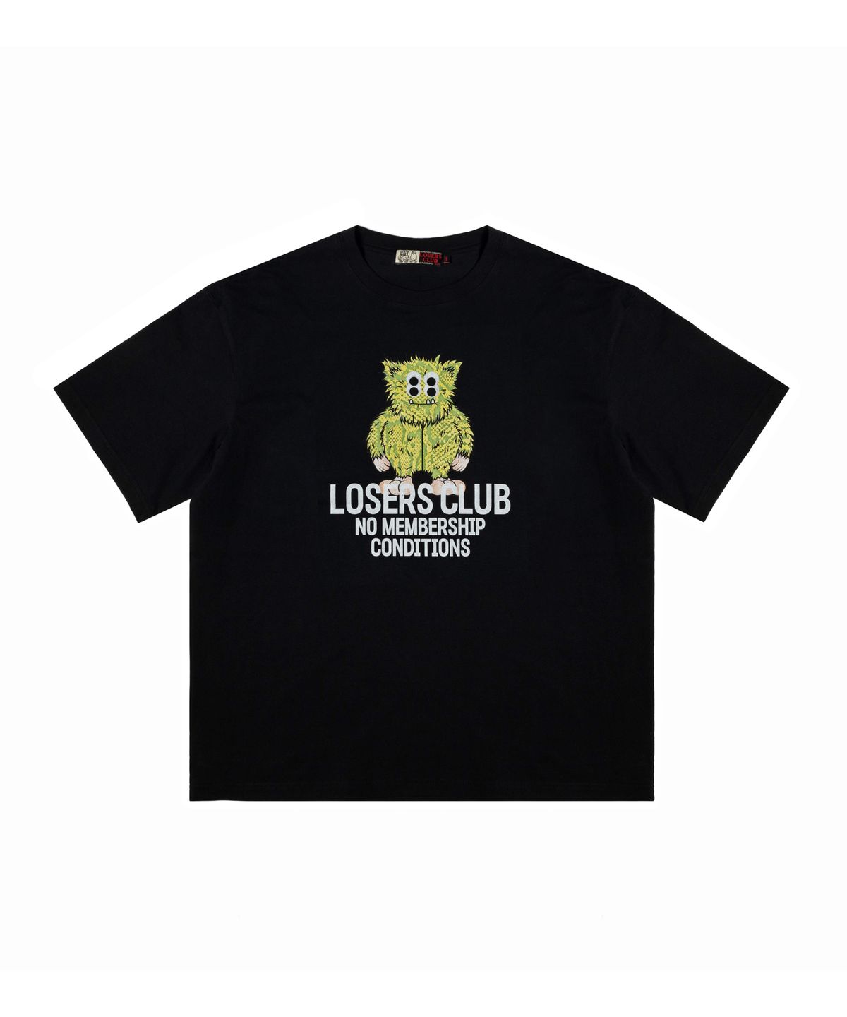 루저스클럽(LOSERS CLUB) 예티 그래픽 반팔티셔츠 블랙