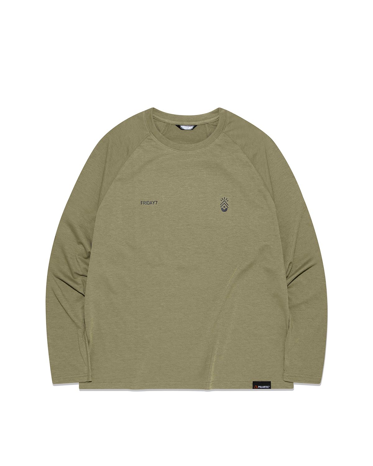 프라이데이세븐(FRIDAYSEVEN) 폴라텍 Polartec POWER DRY long sleeve - KHAKI