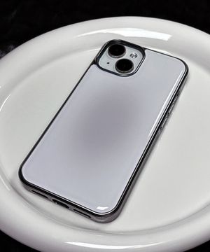 그라데이션 실버 에폭시 범퍼 케이스