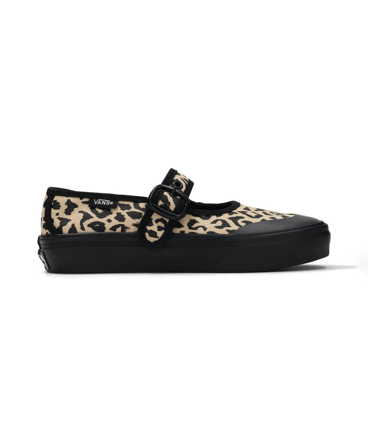 반스 키즈(VANS KIDS) 키즈 메리제인 - 레오파드 블랙