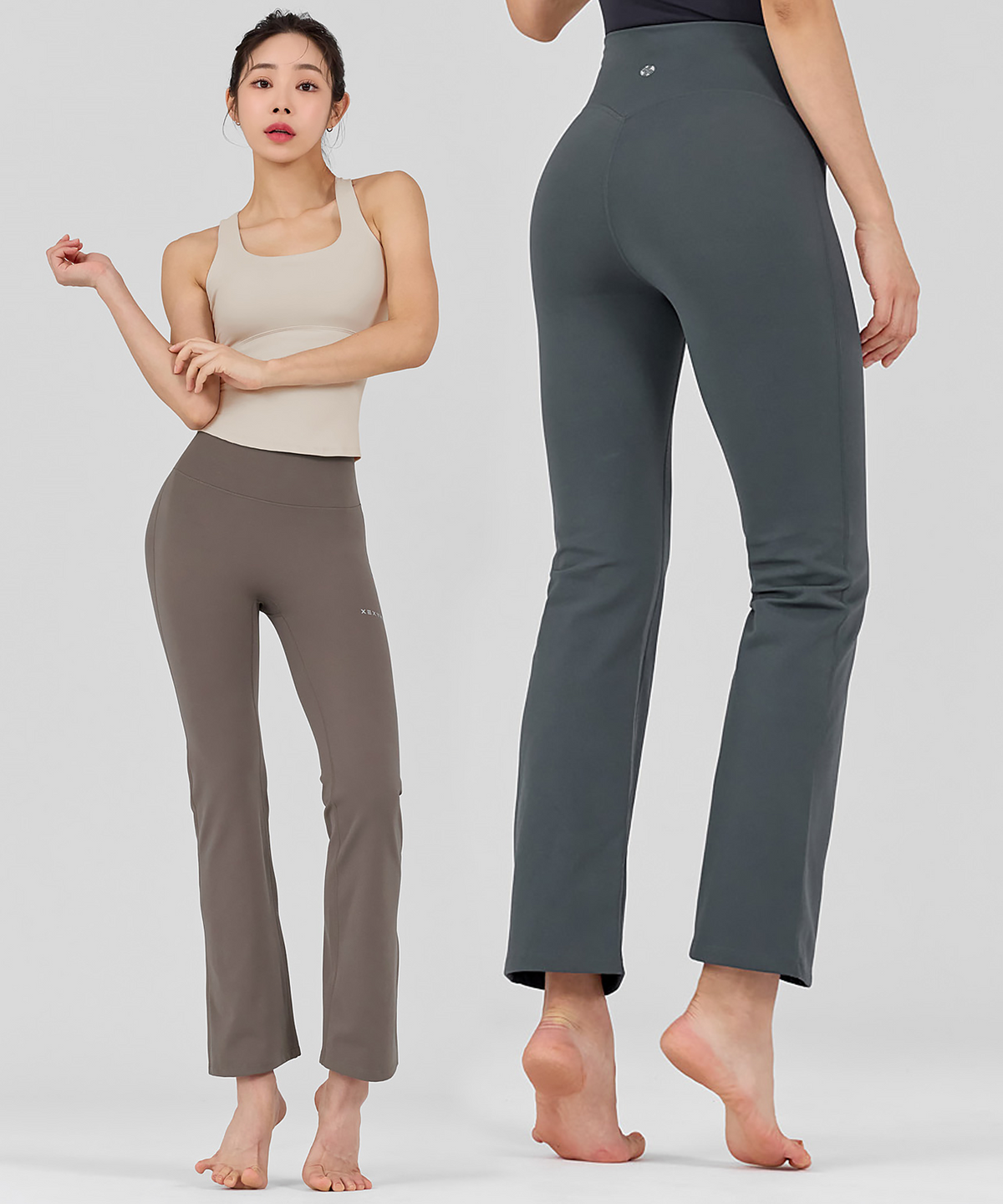 젝시믹스(XEXYMIX) [2PACK] 블랙라벨 시그니처 360N 기모 부츠컷 팬츠 XP9217G