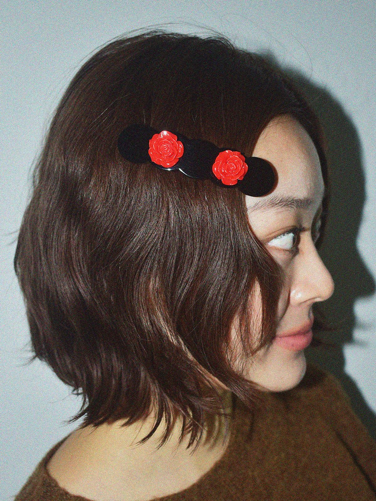 유지떼(USITE) ROSE barrette, RED