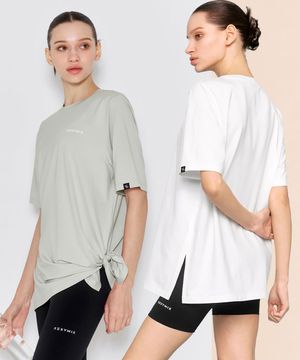 [2PACK] 쿨라이트 오버핏 숏슬리브 XWFST01J2