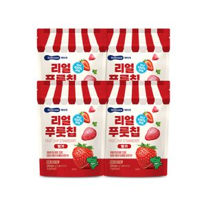 리얼푸룻칩 딸기 4봉