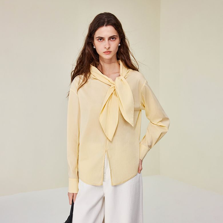 YY_Temperament slit cotton top_2color
