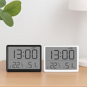 무소음 온습도 디지털 탁상 시계 (자석탈부착)