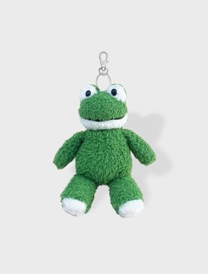 어글리 뽀글이 인형 S 개구리 키링인형 열쇠고리 (OPP비닐 포장)