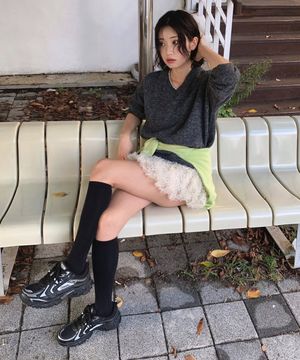 [ 나나 착용 ] N253USN319 컨투어 제로 폴스타 BLACK