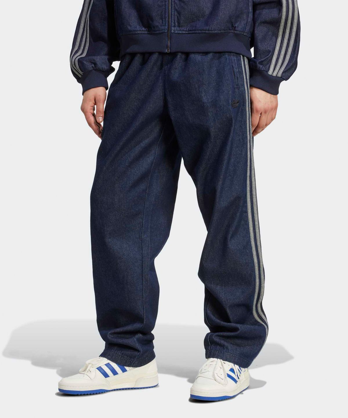 아디다스(ADIDAS) 루스 트랙 팬츠 데님 스톤 - 인디고데님 / JX6459