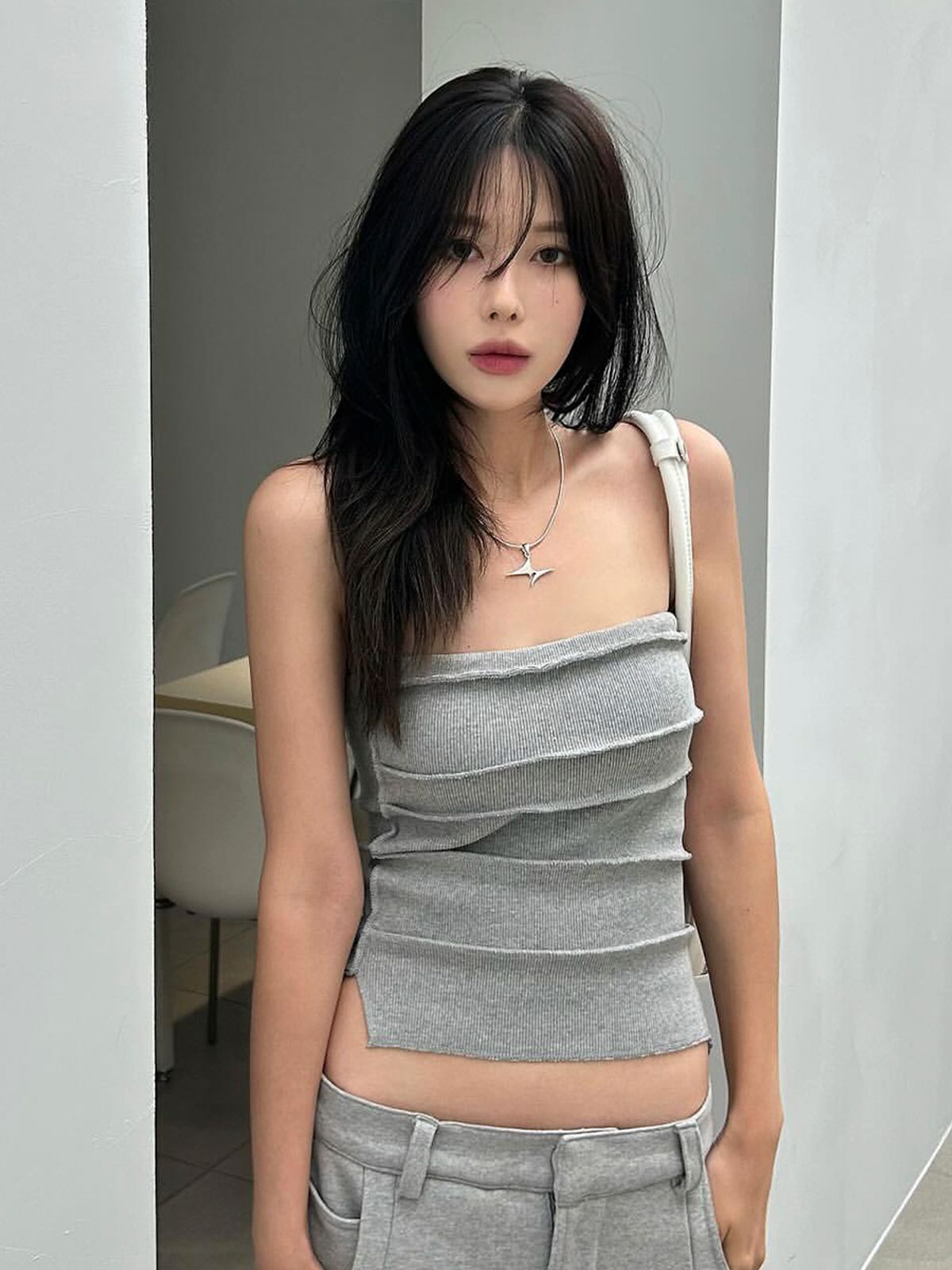 유지떼(USITE) BLOCK TOP(GREY)
