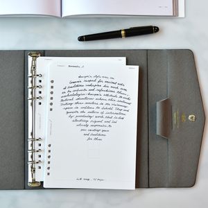 업다운코멘트패드 A5 (6공 바인더 내지) x2개