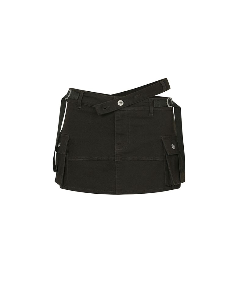 NIX MINI SKIRT deep khaki