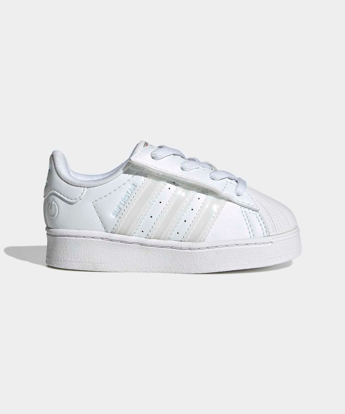 아디다스 키즈(ADIDAS KIDS) 슈퍼스타 LED 라이트 컴포트 클로저 EL 인펀트 - 화이트 / JQ6418
