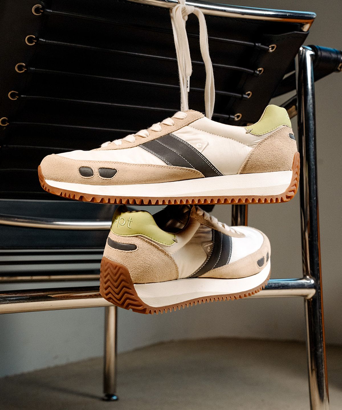 이피티(EPT) BOSTON (OFF WHITE/BEIGE/GREEN)