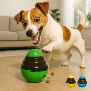 움직이는 오뚝이 강아지 노즈워크 간식 장난감 스낵볼