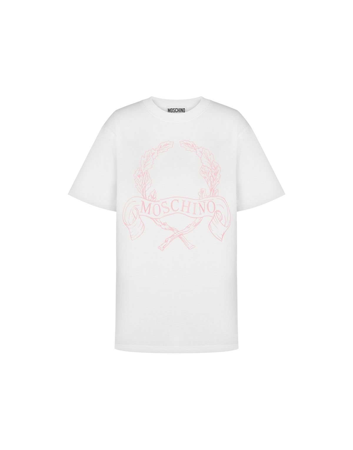 모스키노(MOSCHINO) 로렐 크라운 로고 반팔 티셔츠