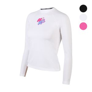 아동래쉬가드 여자아동 나이키 버블 스크립트 롱 슬리브 하이드로가드 NESSF744 3종 택1