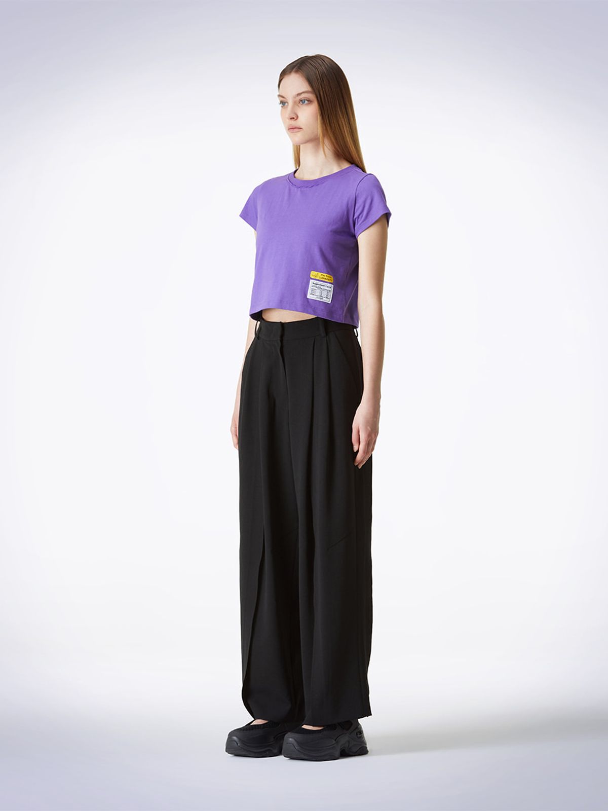 하우스공칠이씨(HAUS072C) LAFORET PANTS BLACK