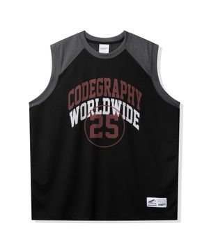 25 월드와이드 저지 슬리브리스_블랙