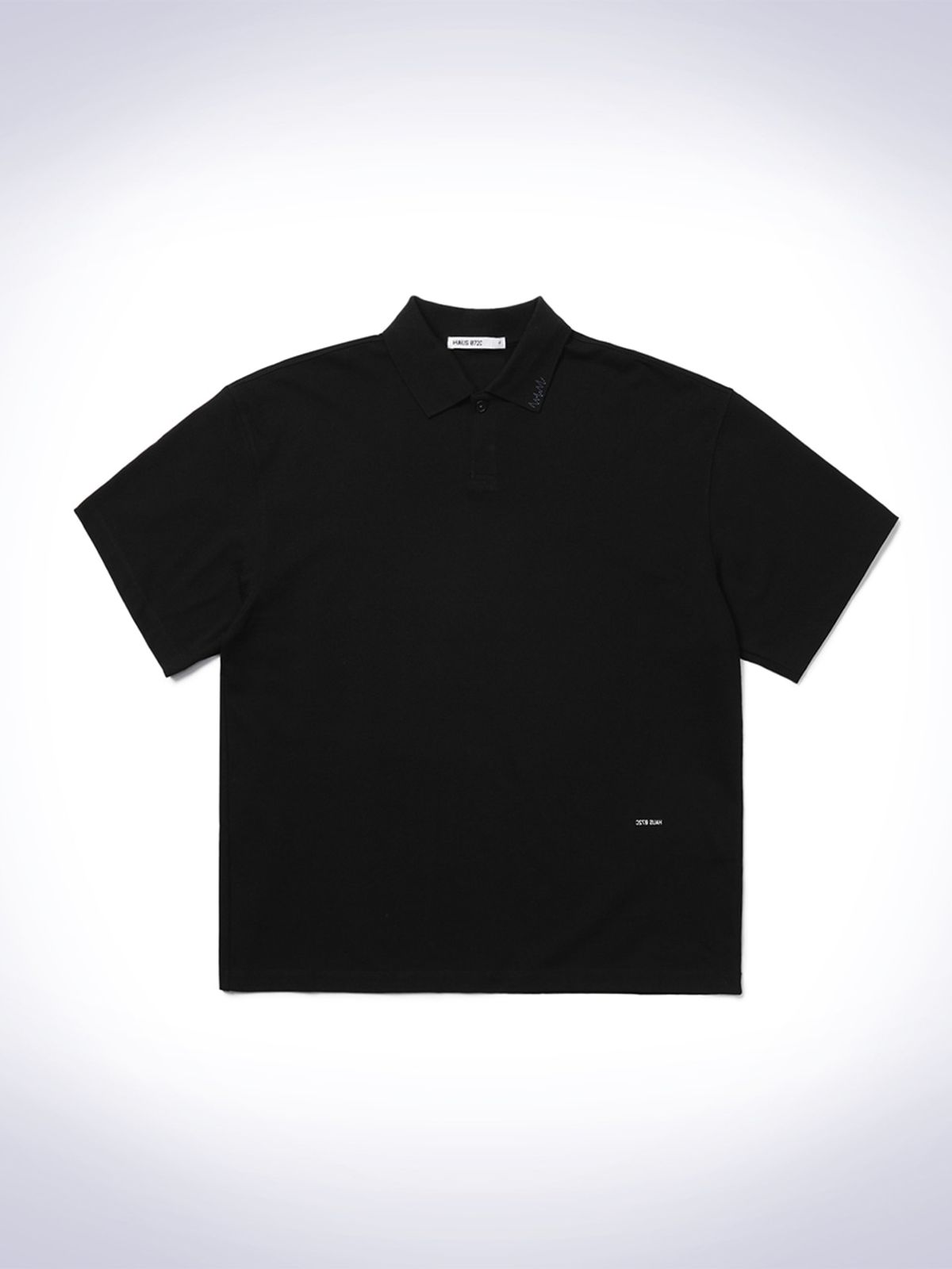 하우스공칠이씨(HAUS072C) ROY T-SHIRTS BLACK
