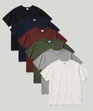 [2-PACK] 1015 클래식 포켓 티셔츠