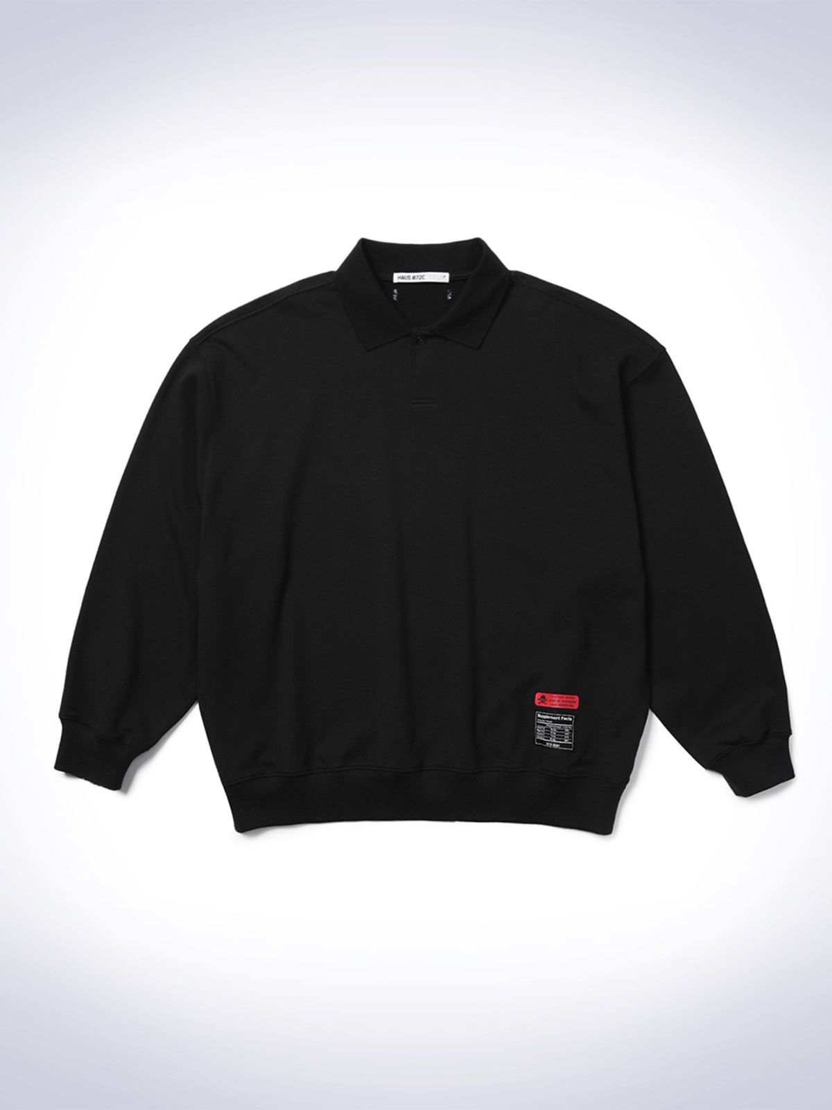 하우스공칠이씨(HAUS072C) TADAO T-SHIRTS BLACK