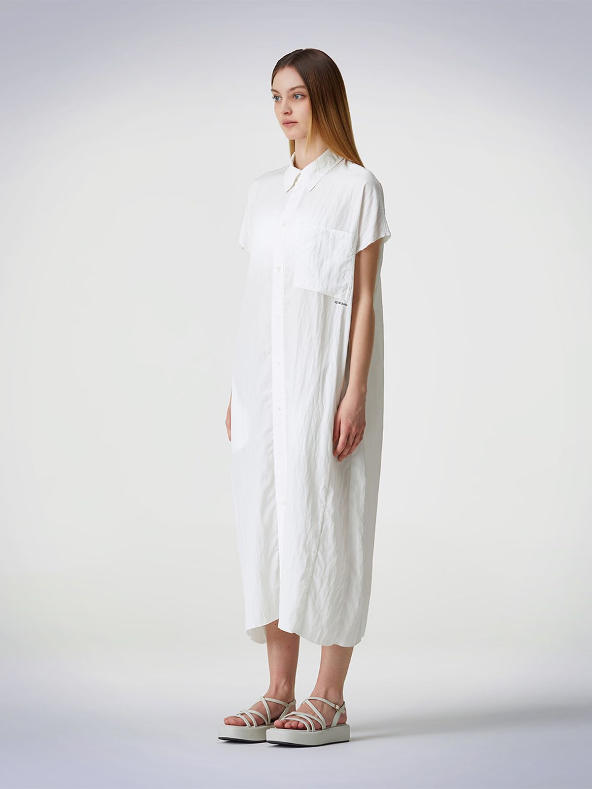 하우스공칠이씨(HAUS072C) SAN ONE-PIECE WHITE
