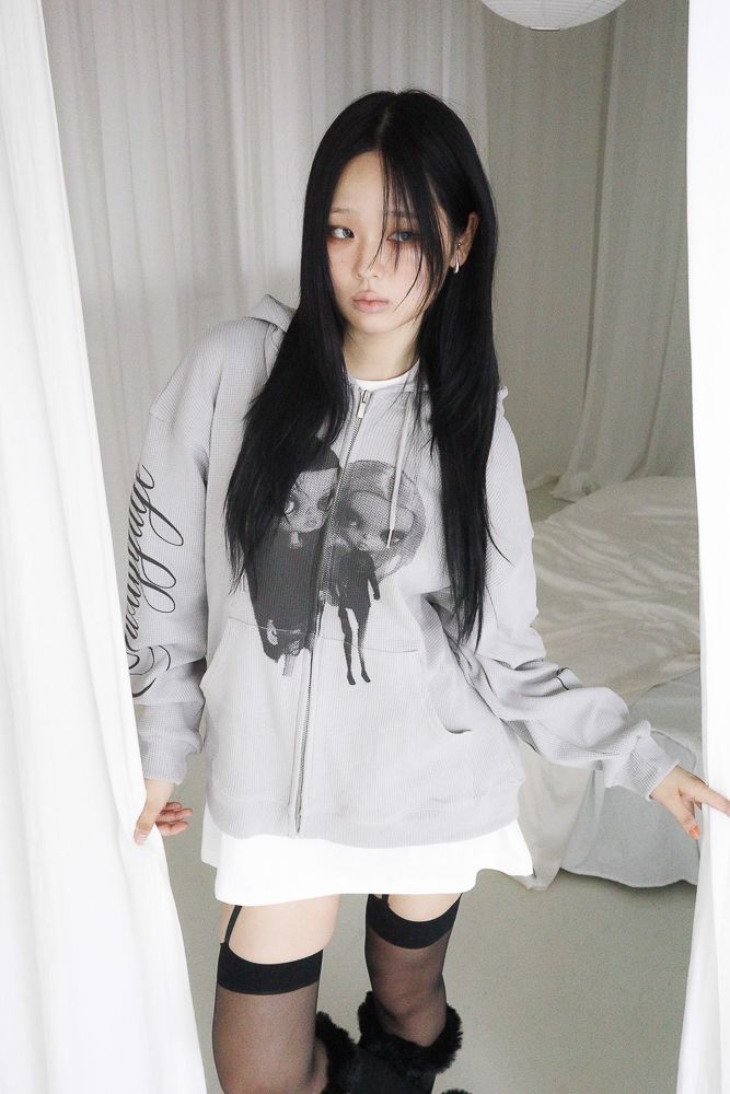 HOODED ZIP UP | No.1 K-fashion Store MUSINSA