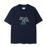 BROMPTON LOGO HALF SLEEVE T-SHIRT - NAVY (P253UTS401)