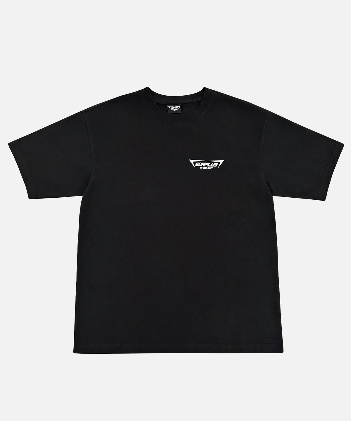 흑웨어(HEUK WEAR) HEUK 시그니처 세미오버핏 반팔(블랙)