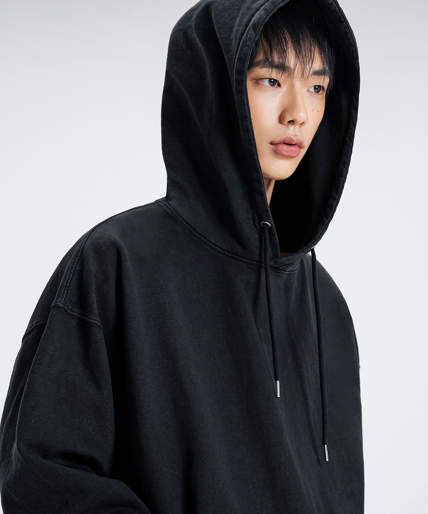 에센셜 벌룬라인 오버 후디 11colors source detail 62